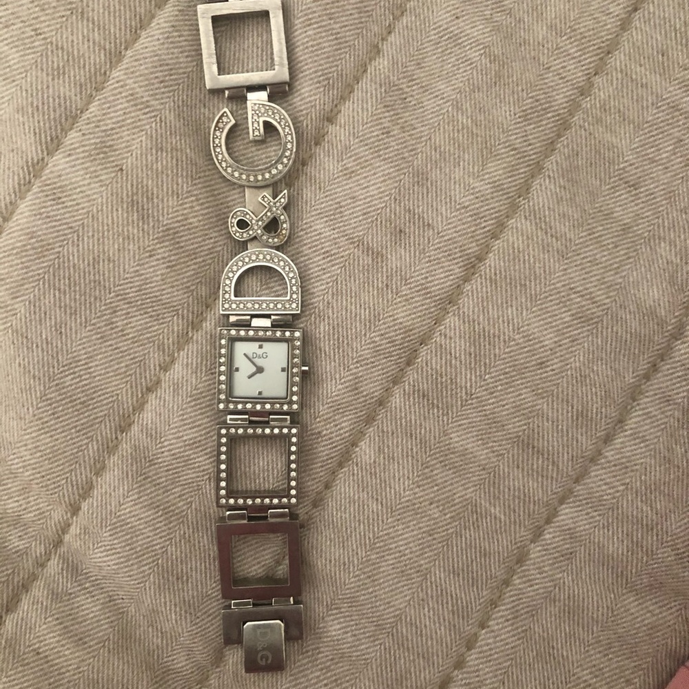D&G rhinestone watch